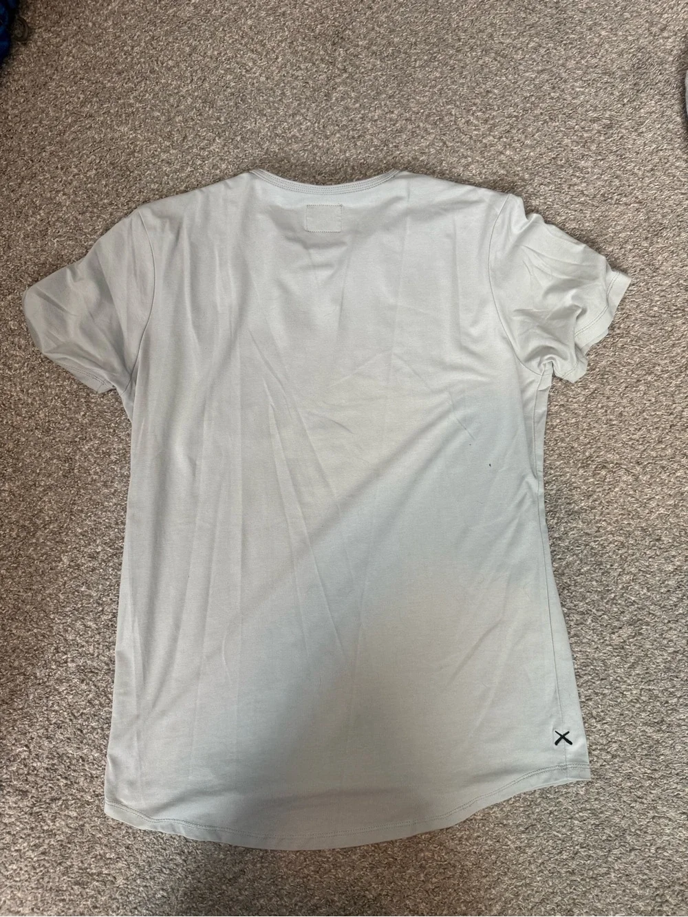 Cuts Clothing Light Gray Short Sleeve Pocket Tee